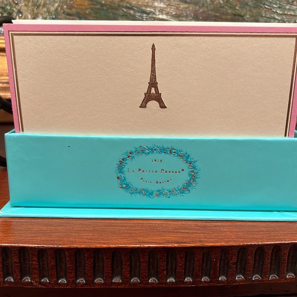 50 Eiffel Tower Correspondence Cards and Envelopes - New in Box - Picture 8 of 10